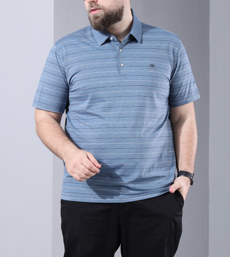 Plus Size Kortærmet T-shirt Til Mænd Med Varme Rhinsten Til Fedt