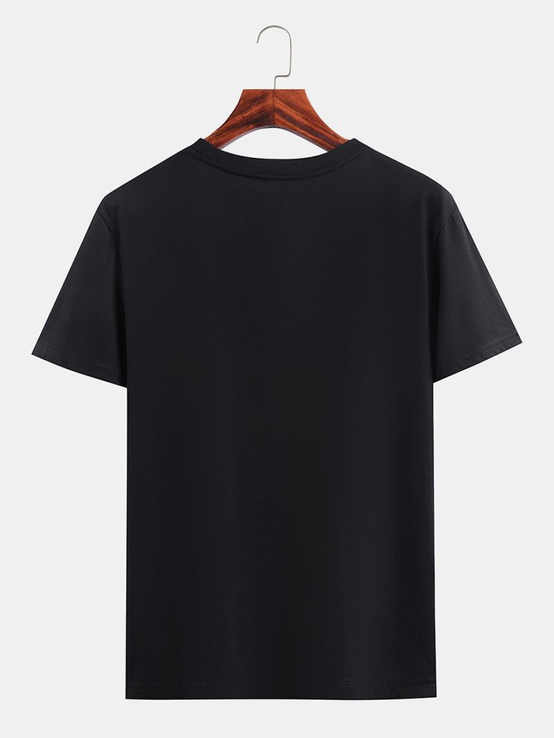 Sjove Kuso Til Mænd Mona Lisa Og Van Gogh Oil Med Tryk Licens Designer Kortærmede T-shirts