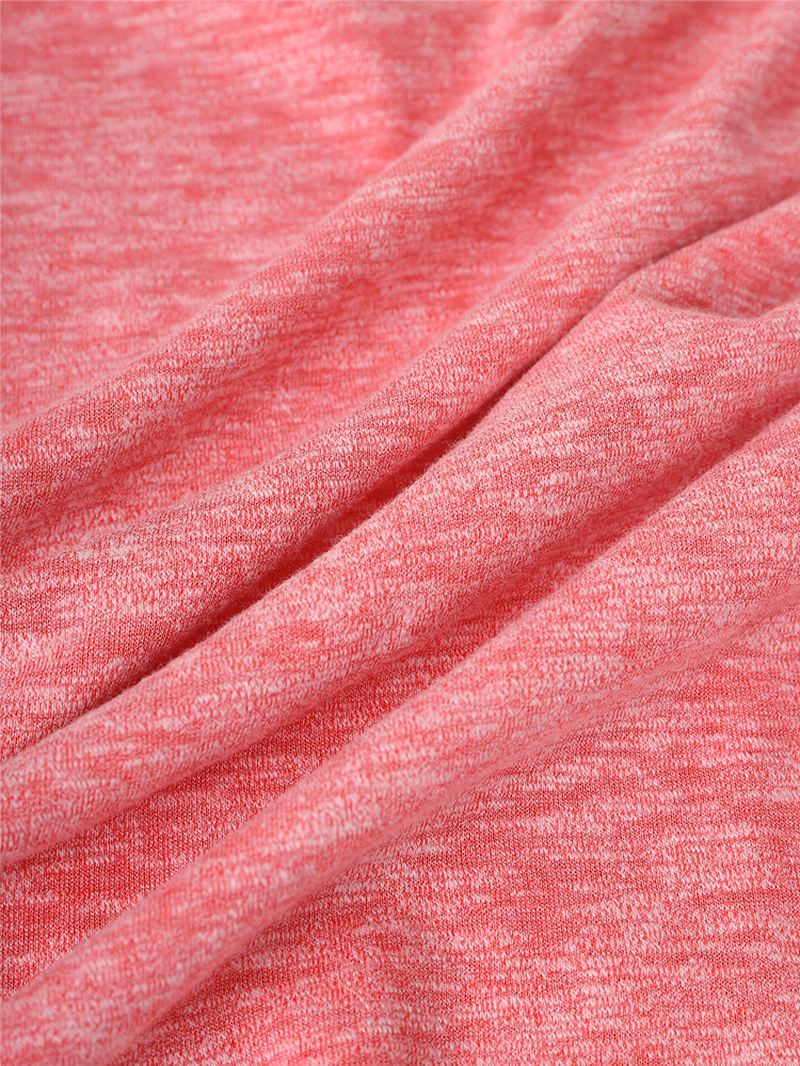 Casual Sports Rund Hals Ærmeløs Hul Design Strand Vild Tanktop