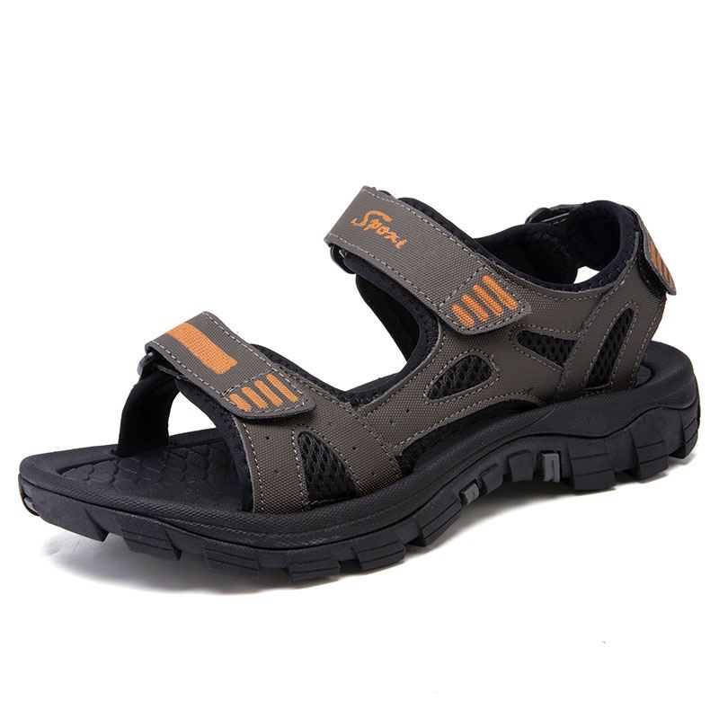 Mænd Åndbar Åbnede Skridsikre Komfortable Casual Udendørs Sandaler