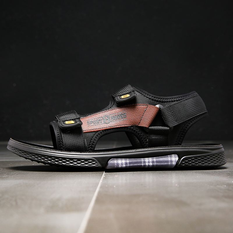 Mænd Blød Åbnet Tå Krogløkke Casual Sandaler