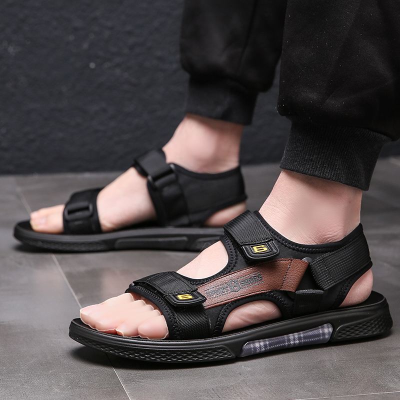 Mænd Blød Åbnet Tå Krogløkke Casual Sandaler