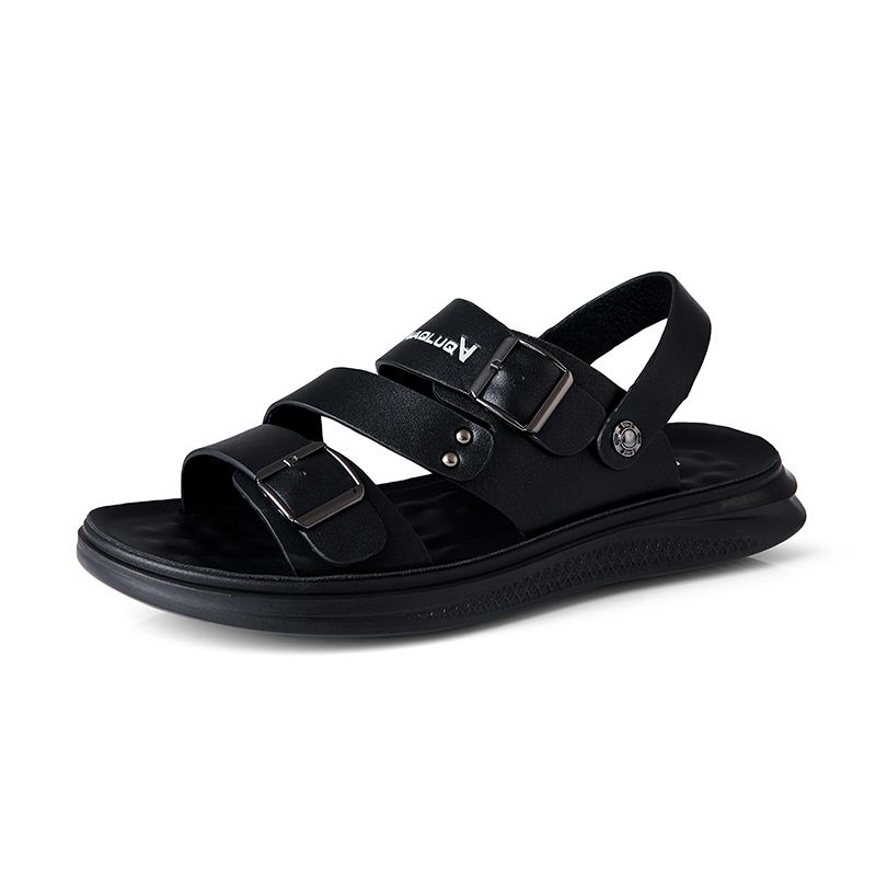 Mænd Kohud To-vejs Åndbare Skridsikre Komfortable Casual Sandaler