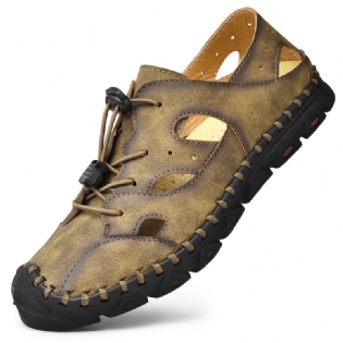 Mænd Microfiber Anti-toe Collision Casual Sandaler