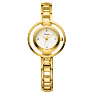 Mode Kvarts Quartz Watch Simple Dame Dress Watch