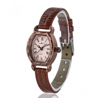 Rektangelskive Dame Armbåndsur Mode Casual Dame Quartz Watch