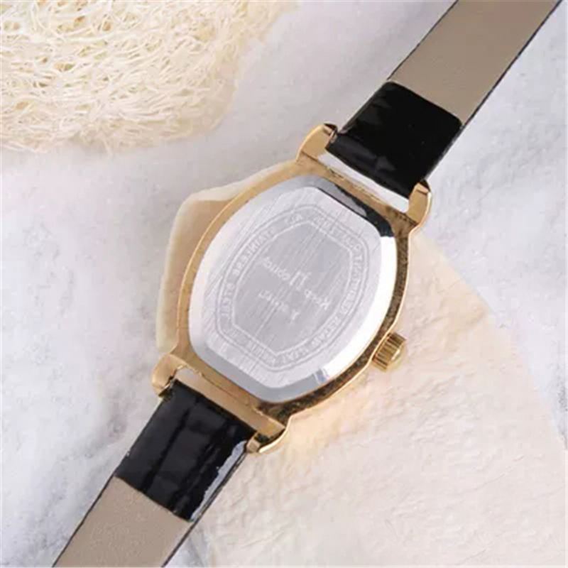 Rektangelskive Dame Armbåndsur Mode Casual Dame Quartz Watch