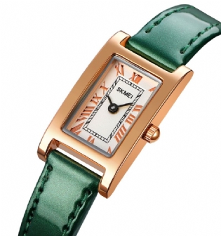 Retro Mode Elegant Roman Number Scale 3atm Vandtæt Kvinde Quartz Watch