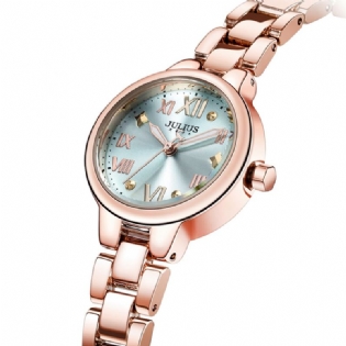Simple Case Mode Girls Studerende Quartz Armbåndsur