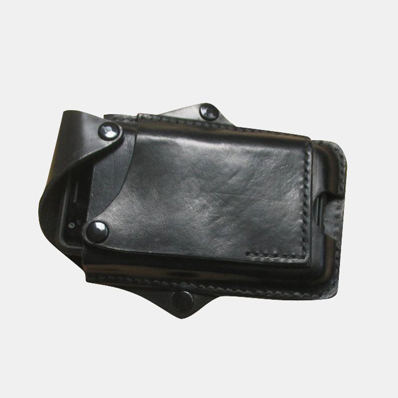 Mænd Edc 6.3 Tommer Ægte Læder Telefontaske Etui Bæltetaske