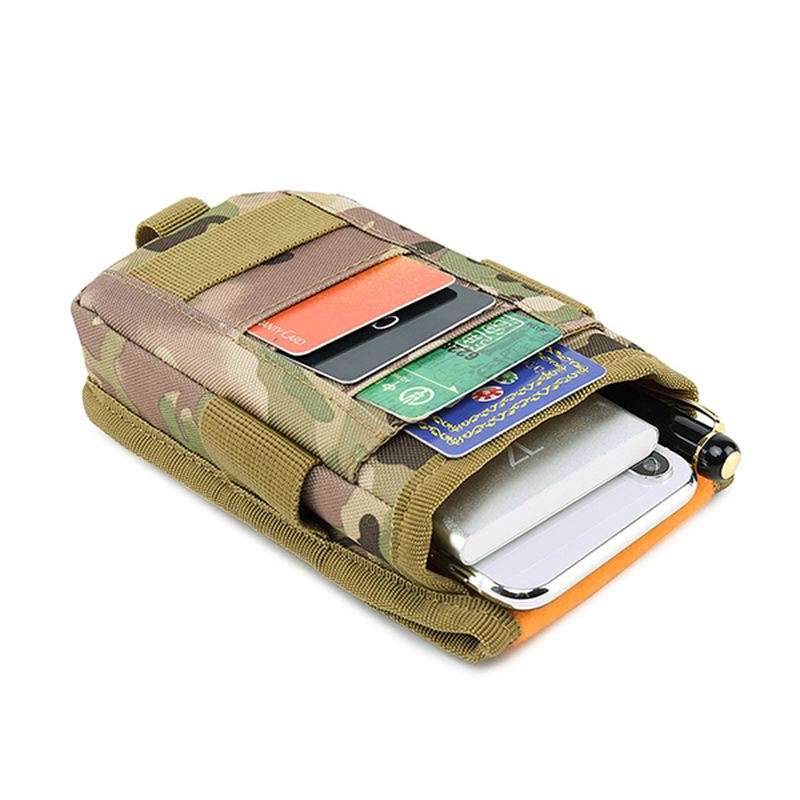 Mænd Mini Taljetaske Telefontaske Kortholder Tactical Bag Outdoor Bag