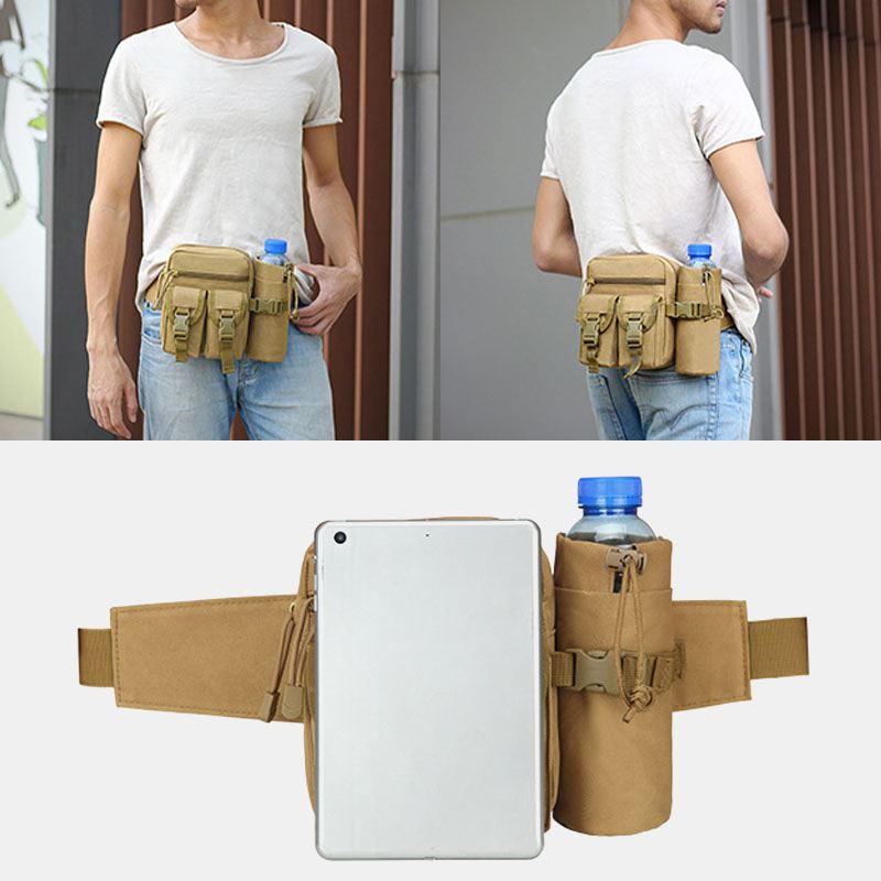 Mænd Multifunktion Taktisk Bæltetaske Casual Sling Crossbody-taske Taljetaske