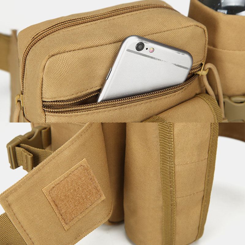 Mænd Multifunktion Taktisk Bæltetaske Casual Sling Crossbody-taske Taljetaske