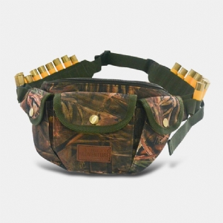 Mænd Oxford Camouflages Multifunktion Udendørs Jagt Taljetaske Justerbar Tactical Bag