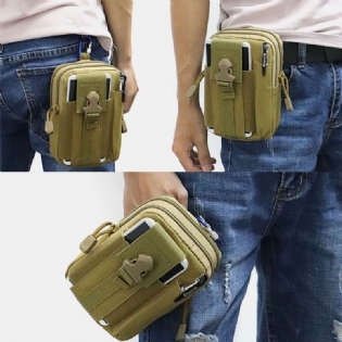 Mænd Tactical Bag Mini Telefontaske Sportstaske Bæltetaske Fanny Bag Wasit Bag