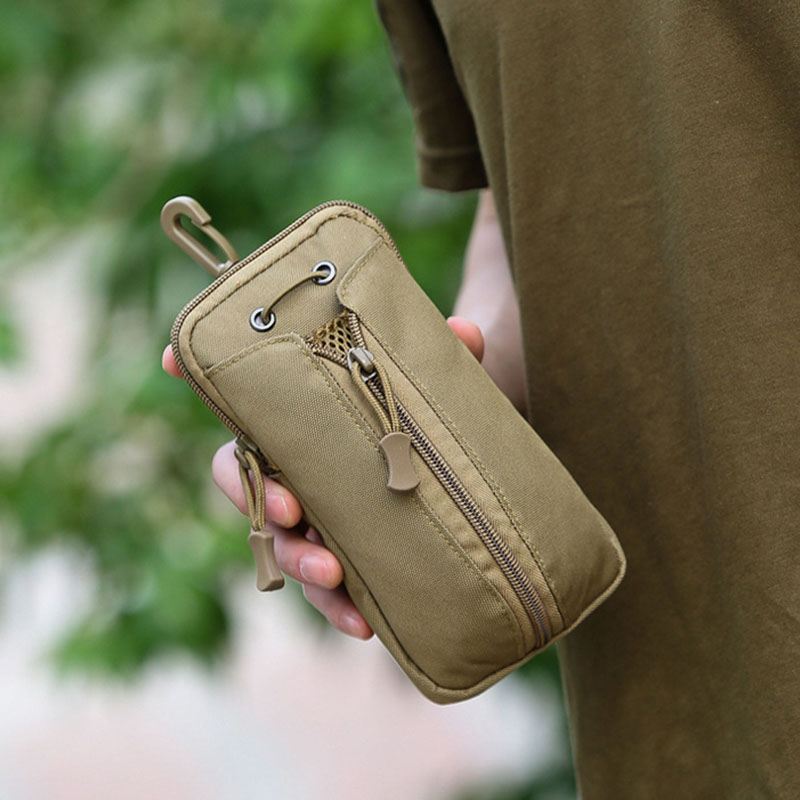 Mænd Vandflaske Taske Outdoor Sports Bag Tactical Bag Taljetaske Fanny Pack