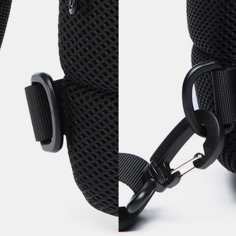Mænd Anti-theft Usb Opladning Multi-layers Vandtæt Crossbody Bag Bryst Bag Sling Bag