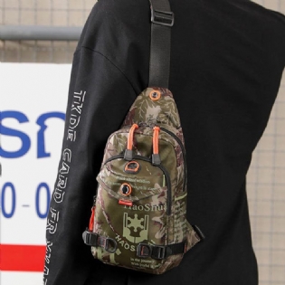 Mænd Vandtæt Mode Multifunktionel Udendørs Brysttaske Crossbody-taske