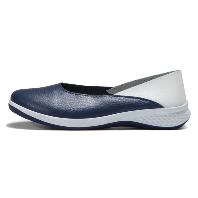 Kvinder Casual Bløde Syninger Slip On Flats Loafers