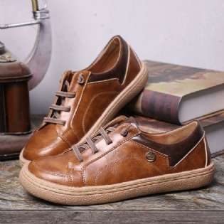 Kvinder Elastikbånd Colorblock Casual Flats