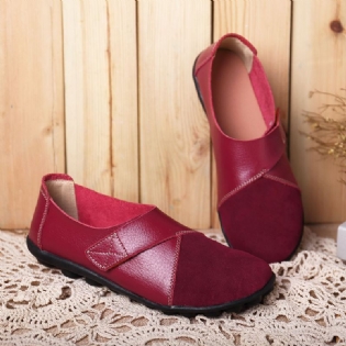 Kvinder Flats Shoes Slip On Comfortable Loafers Sko