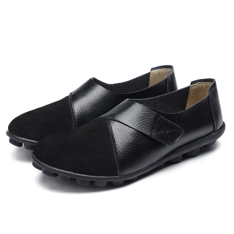 Kvinder Flats Shoes Slip On Comfortable Loafers Sko