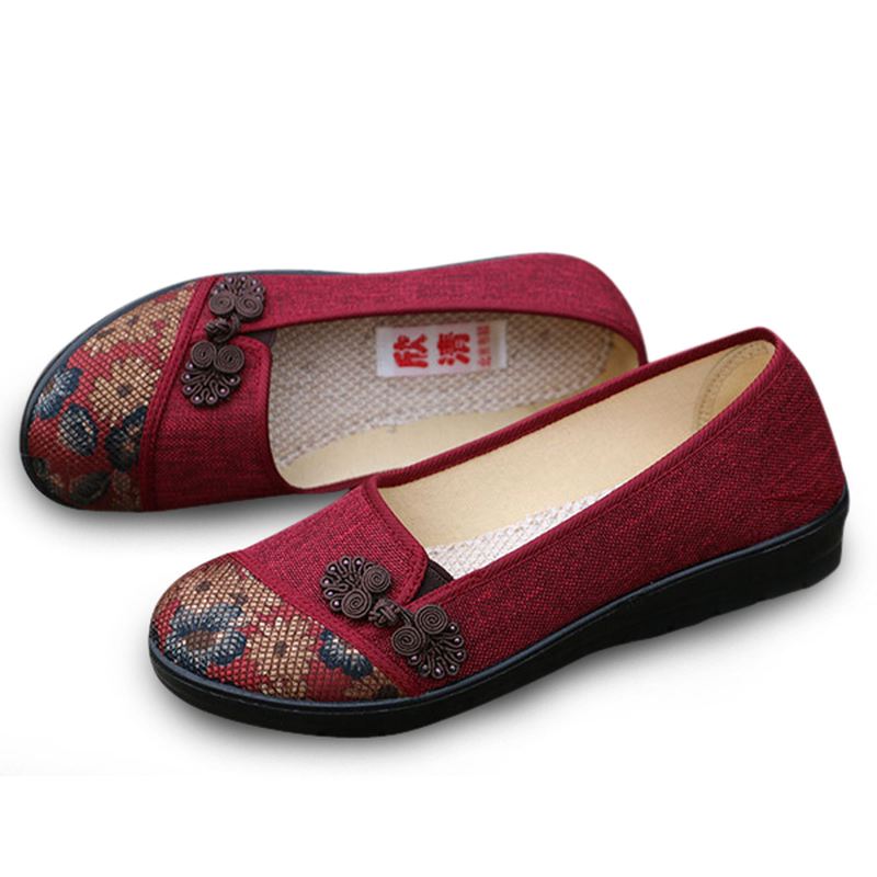 Kvinder Fritid Chic Sko Åndbar Slip-on Loafers Svedabsorberende Flats