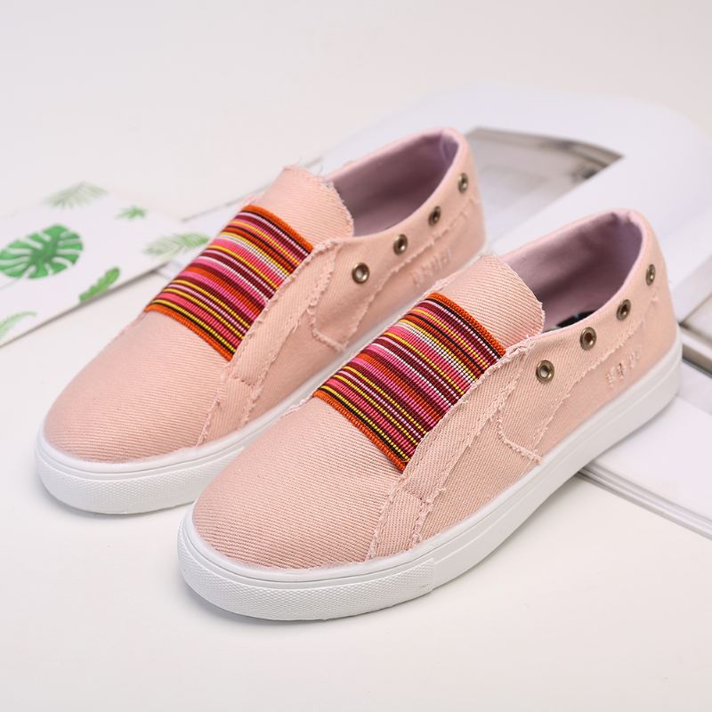 Kvinder Large Size Kvinder Slip On Flat Casual Loafers