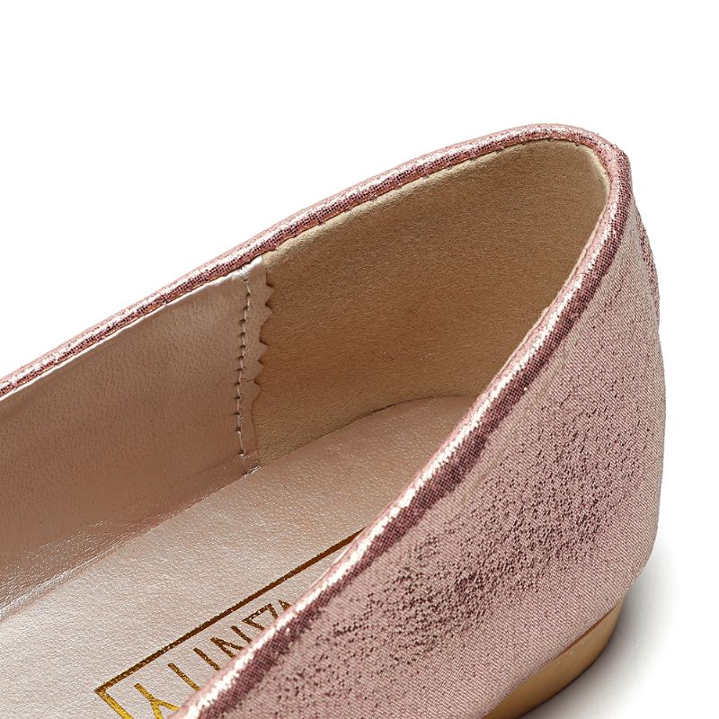 Kvinder Sweet Rhinestone Damer Letvægts Rhinestone Dressy Flats