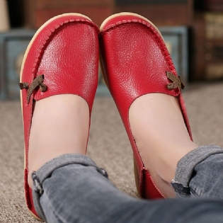 Us Størrelse 5-11 Sko Damer Flats Komfortabel Casual Udendørs Åndbar Slip On Flats Loafers Sko