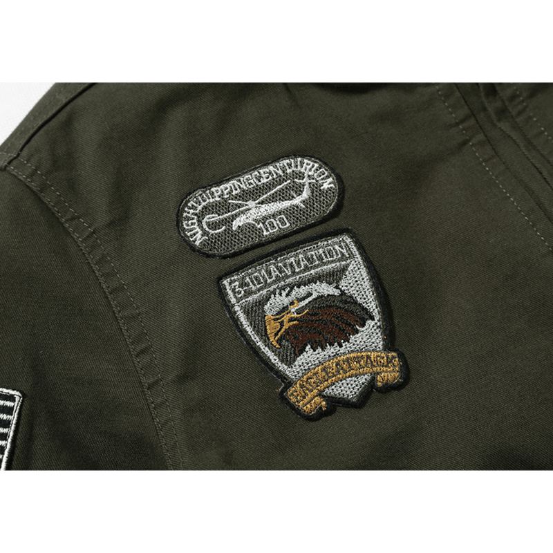 Herrebroderi Udendørs Militær Epaulet Stand Farvejakke