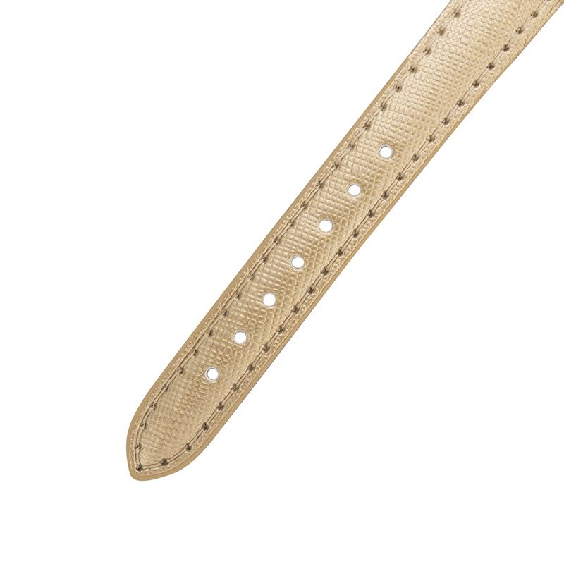 Læderbånd Kvinder Armbåndsur Casual Style Crystal Quartz Watch