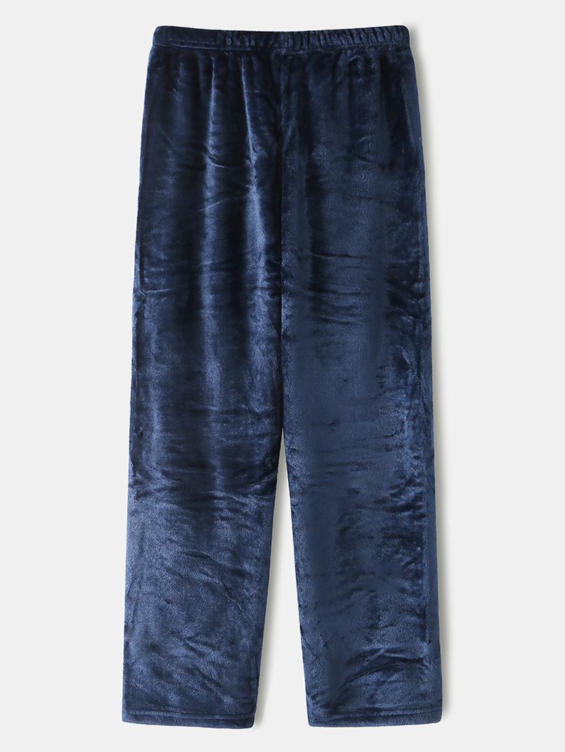 Kvinder Plus Størrelse Stribet Sødt Hvalmønster Flannel Rund Hals Casual Hjemmepyjamassæt