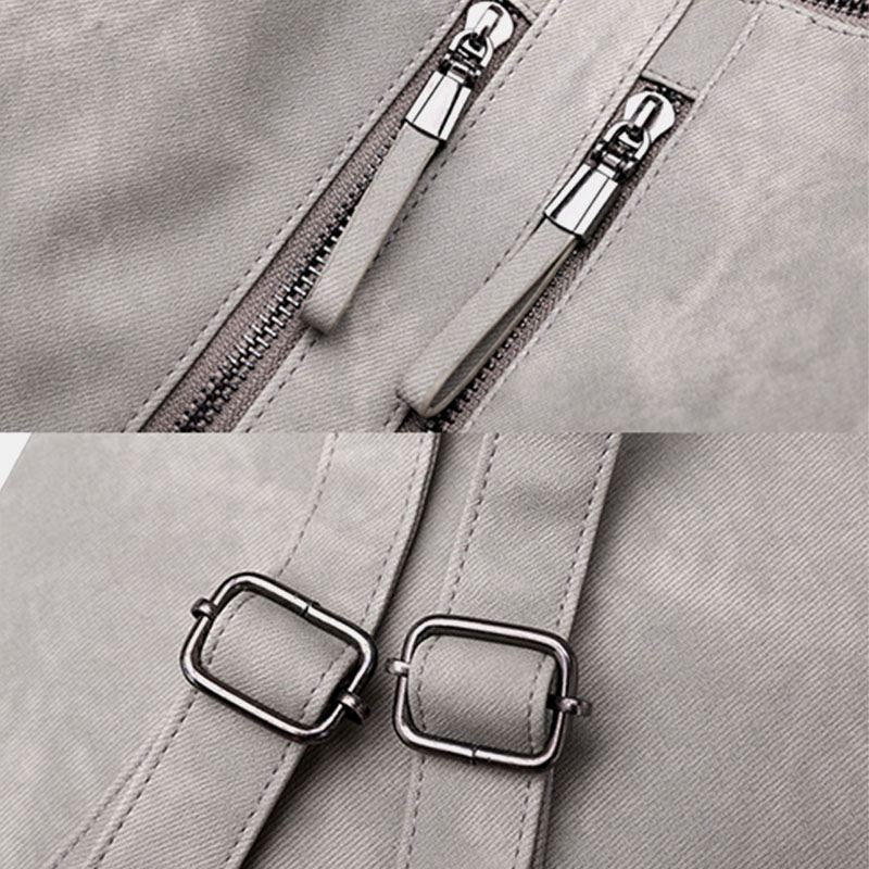 Dame Anti-theft Skuldertaske Solid Rygsæk