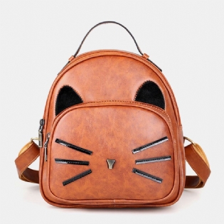 Kvinder Crossbody Taske Kattemønster Håndtaske Crossbody Taske Rygsæk Til Date Outdoor