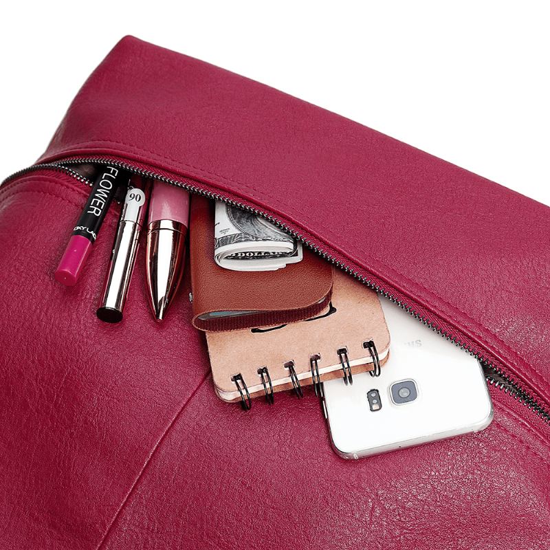 Kvinder Håndtaske Rygsæk Multi-carry Crossbody Taske