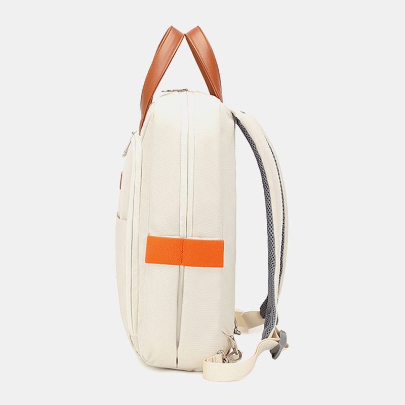 Kvinder Oxford Multi-pocket Skjult Skulderrem Design Rygsæk Vandtæt Slidfast 14 Tommer Laptop Taske