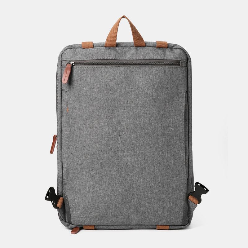 Mænd Casual Multicarry Stor Kapacitet 15.6/17 Tommer Bærbar Taske Rygsæk Multi-pocket Crossbody Taske