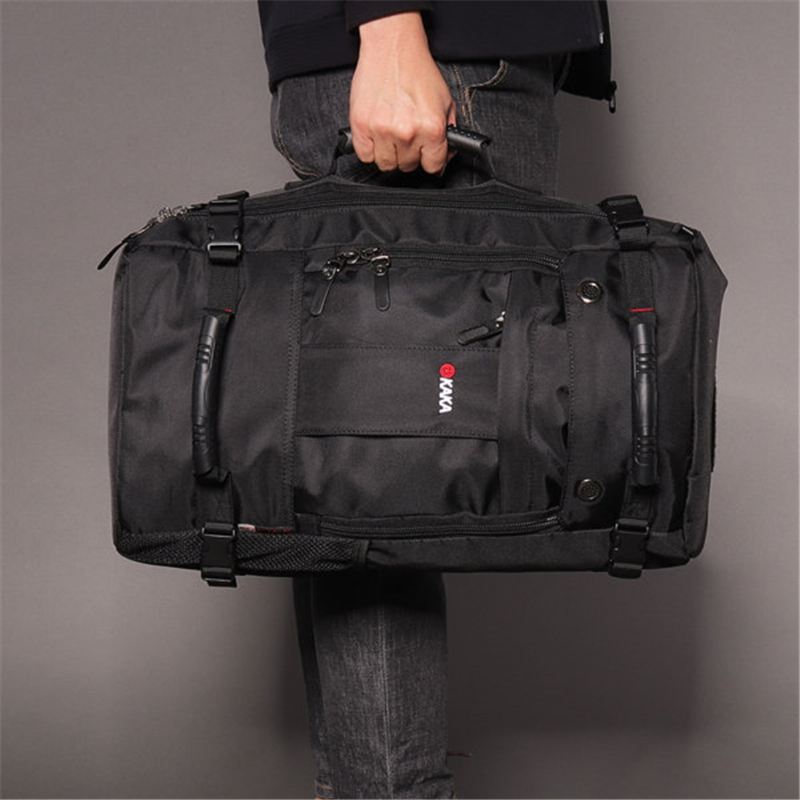 Mænd Multi-carry Stor Kapacitet Rejse Udendørs Multi-function 15.6 Tommer Laptop Taske Rejsetaske Rygsæk