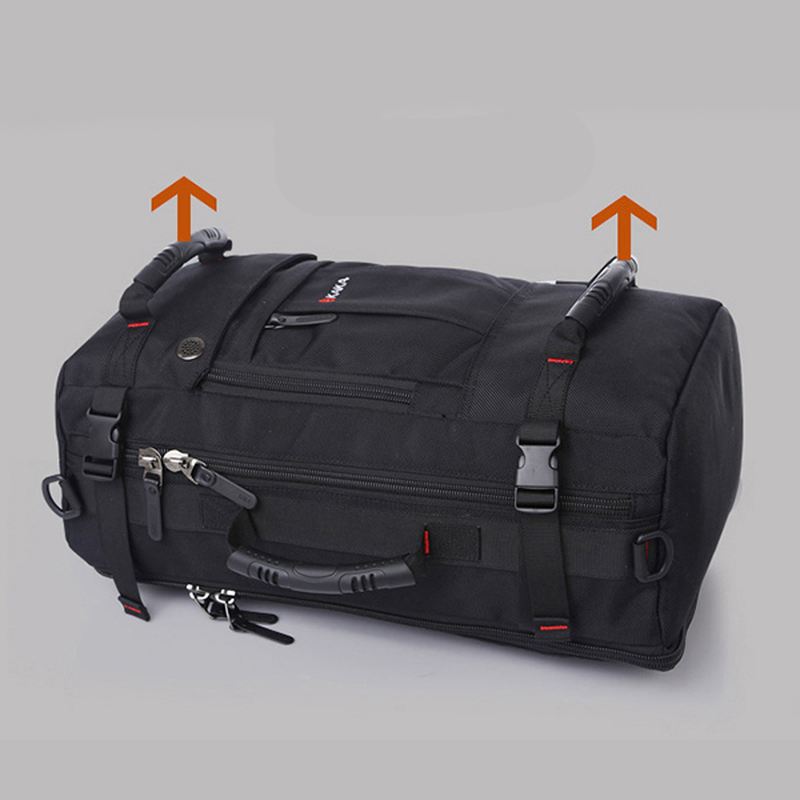 Mænd Multi-carry Stor Kapacitet Rejse Udendørs Multi-function 15.6 Tommer Laptop Taske Rejsetaske Rygsæk