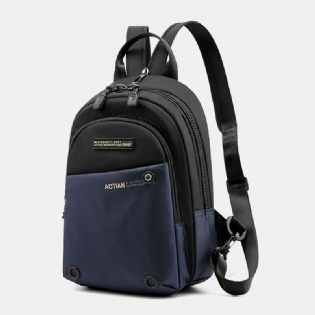 Mænd Multifunktionel Rygsæk Vandtæt Multi-carry Crossbody Bag Rygsæk