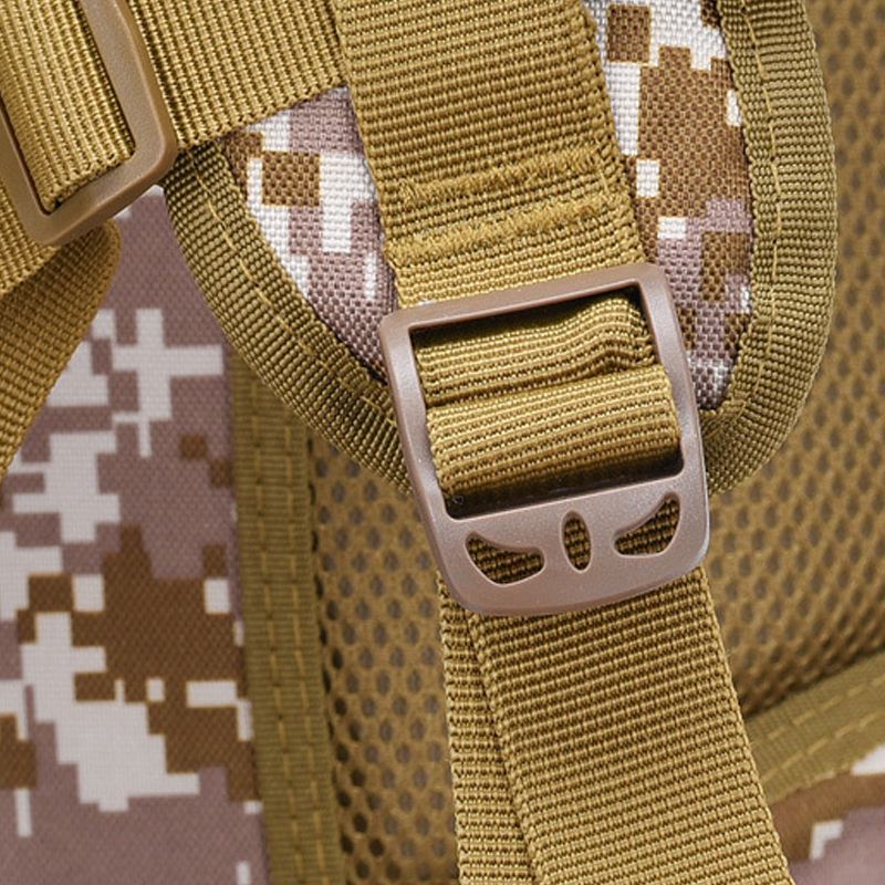 Mænd Stor Kapacitet Vandtæt Nylon Camouflage Rygsæk Rejsetaske