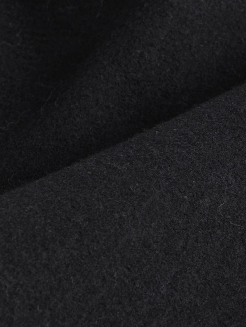 Herre Uldblandinger Mellemlange Frakker Business Casual Uld Trenchcoats