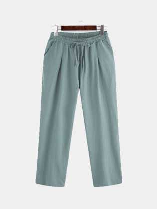 Baggy Yogabukser I Bomuld Med Brede Ben