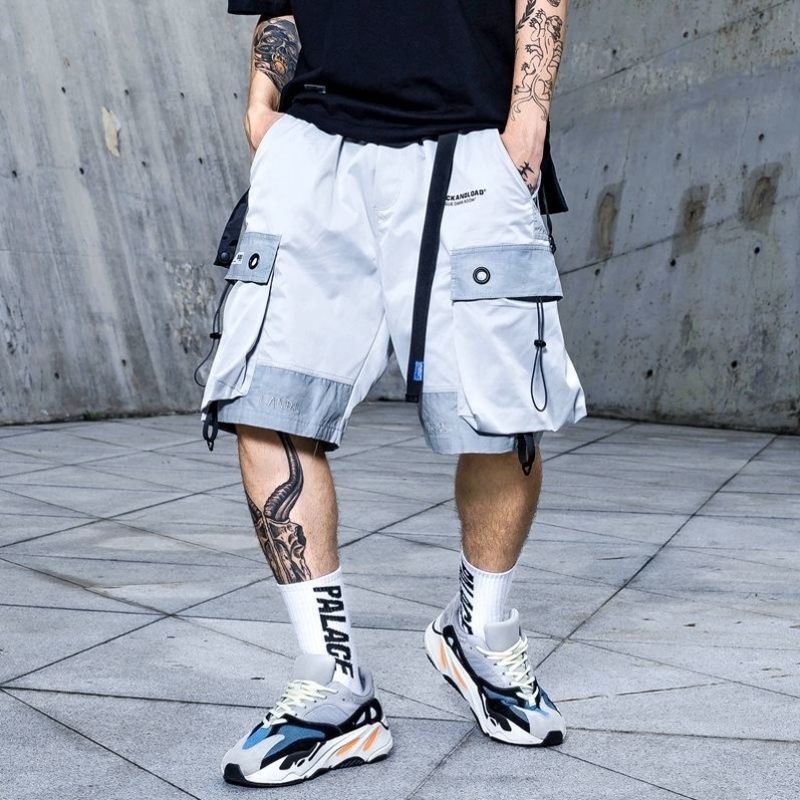 Cargo Shorts Fempunktsbukser Med Flere Lommer