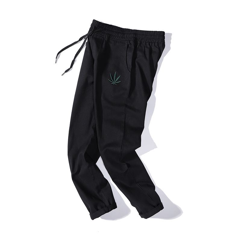 Casual Cropped Bukser Løse Hip-hop Bukser Til Teenagere