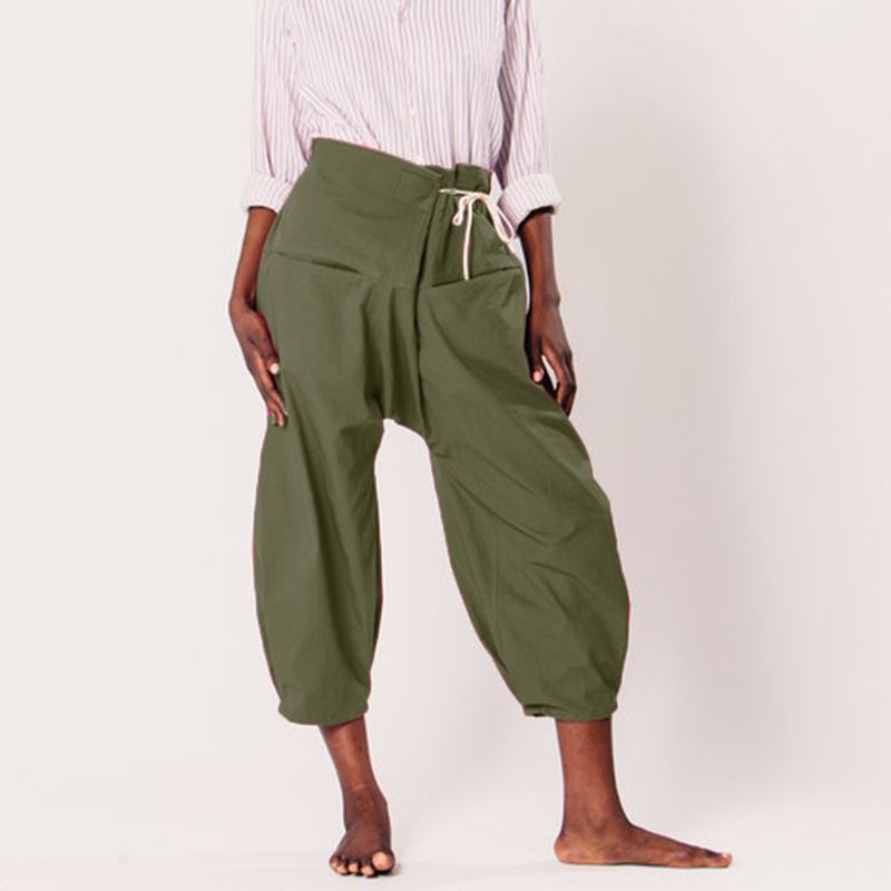 Mænd Kvinder Løse Bohemian Thai Harem Bukser Casual Hippy Baggy Beach Yoga Bukser