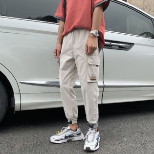Studerendes Hip Hop Casual Bukser Fortykket