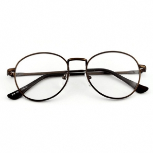 Herre Kvinder Letvægts Rund Stel Fake Glasses