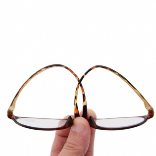 Herre Kvinder Tr90 Letvægts Resin Læsebriller Foldbare Presbyopiske Briller